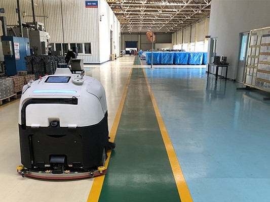空調救不了大面積清潔？坦力工業(yè)無人洗地機器人來“滅火”！